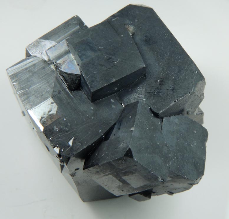 Magnetite (rare cubic and tetrahexahedral crystal form) from ZCA Mine No. 4, Fowler Ore Body, 2500' Level, Balmat, St. Lawrence County, New York