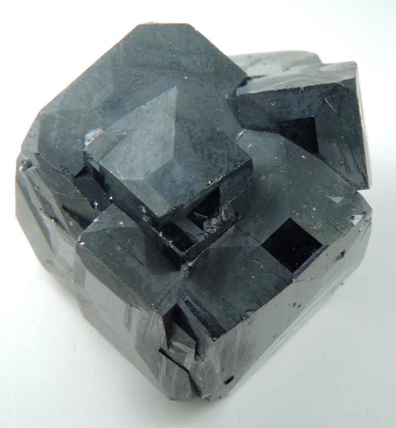 Magnetite (rare cubic and tetrahexahedral crystal form) from ZCA Mine No. 4, Fowler Ore Body, 2500' Level, Balmat, St. Lawrence County, New York