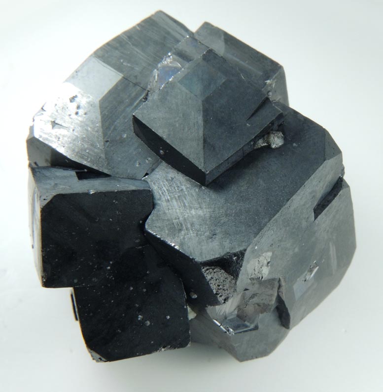 Magnetite (rare cubic and tetrahexahedral crystal form) from ZCA Mine No. 4, Fowler Ore Body, 2500' Level, Balmat, St. Lawrence County, New York