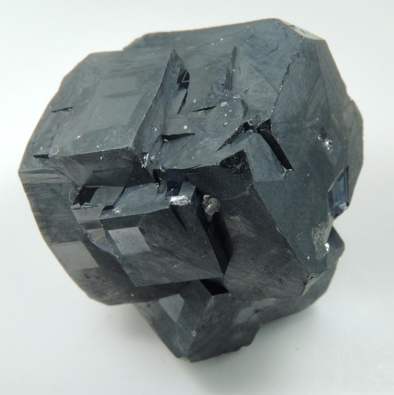 Magnetite (rare cubic and tetrahexahedral crystal form) from ZCA Mine No. 4, Fowler Ore Body, 2500' Level, Balmat, St. Lawrence County, New York