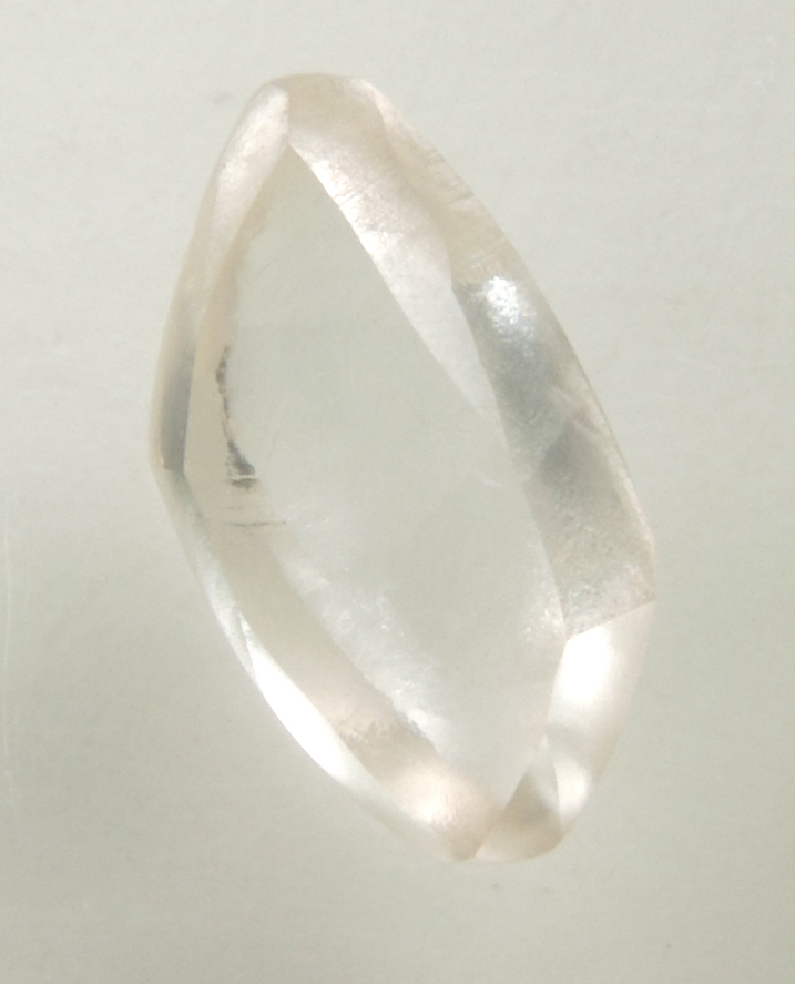 Diamond (0.99 carat pale-brown marquise-shaped crystal) from Argyle Mine, Kimberley, Western Australia, Australia