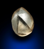 Diamond (1.25 carat fancy brown flattened irregular crystal) from Argyle Mine, Kimberley, Western Australia, Australia