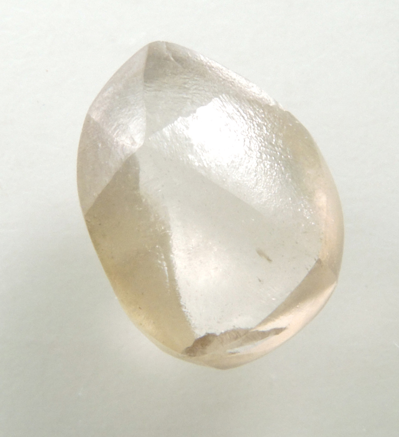 Diamond (1.25 carat fancy brown flattened irregular crystal) from Argyle Mine, Kimberley, Western Australia, Australia