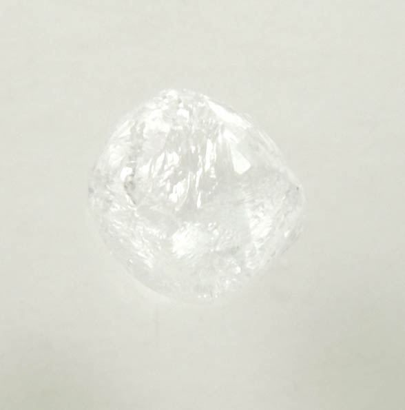 Diamond (0.49 carat colorless complex crystal) from Premier Mine, Gauteng Province, South Africa