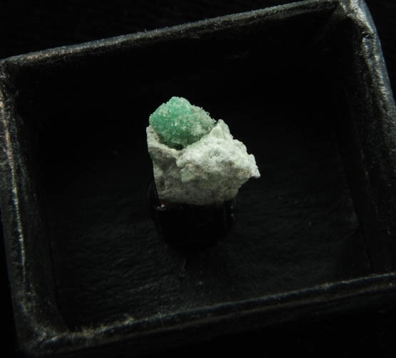 Metavariscite (micromount) from Lucin District, Box Elder County, Utah (Type Locality for Metavariscite)
