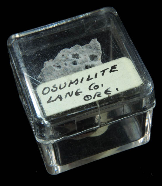 Osumilite and Phlogopite (micromount) from North Sister Mountain, Lane County, Oregon