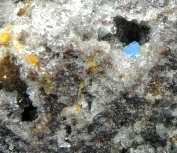 Diaboleite (micromount) from Tiger District, Pinal County, Arizona