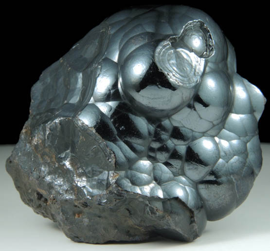 Hematite var. Kidney Ore from Jbel Irhoud (Irhoud Mine), north of Commune Ighoud, 85 km northwest of Marrakesh, Youssoufia Province, Morocco