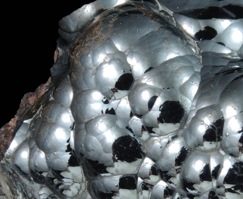 Hematite var. Kidney Ore from Jbel Irhoud (Irhoud Mine), north of Commune Ighoud, 85 km northwest of Marrakesh, Youssoufia Province, Morocco