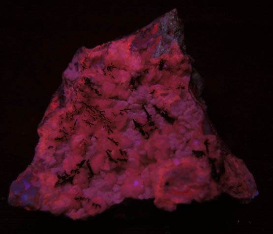 Copper crystals on Calcite from Tsumeb Mine, Otavi-Bergland District, Oshikoto, Namibia
