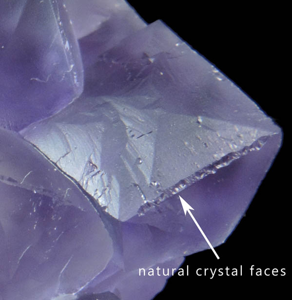 Fluorite (with rare tetrahexahedral faces) from Caravia-Berbes District, Asturias, Spain