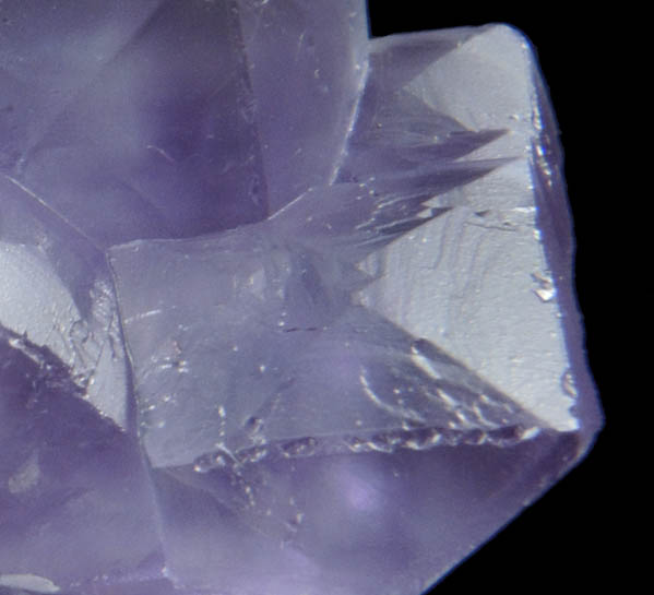 Fluorite (with rare tetrahexahedral faces) from Caravia-Berbes District, Asturias, Spain