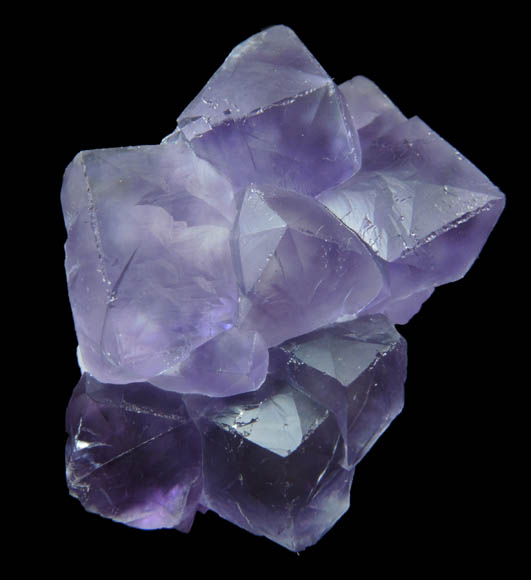 Fluorite (with rare tetrahexahedral faces) from Caravia-Berbes District, Asturias, Spain