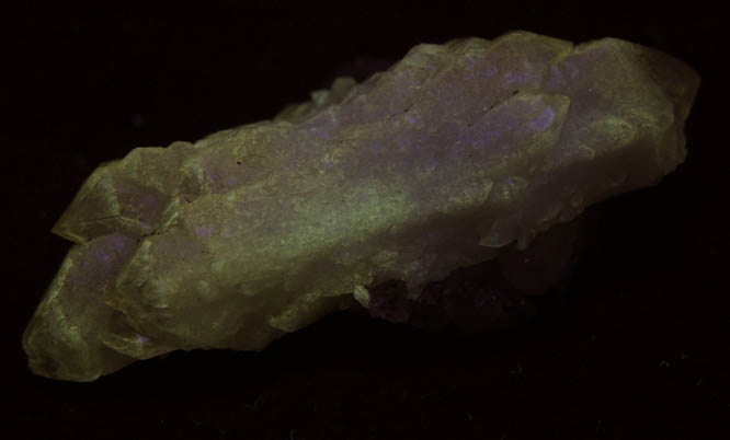 Quartz with Datolite from Roncari Quarry, East Granby, Hartford County, Connecticut