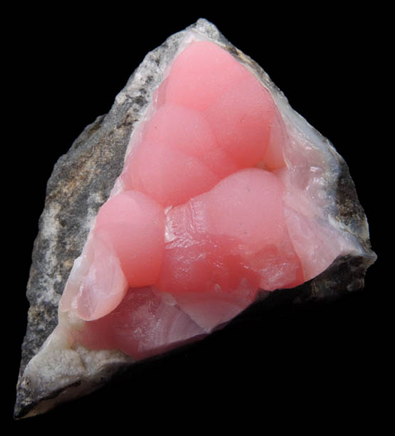 Rhodonite from Conselheiro Lafaiete (Queluz de Minas), Minas Gerais, Brazil