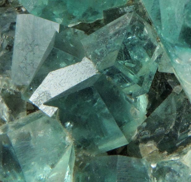 Fluorite (interpenetrant-twinned crystals) from Rogerley Mine, Frosterley, County Durham, England