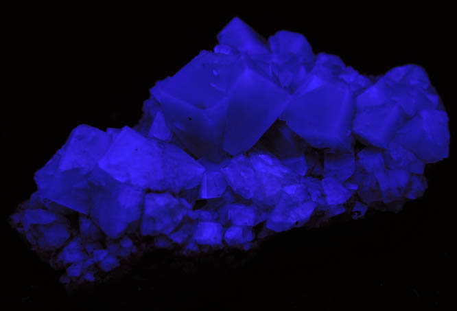 Fluorite (interpenetrant-twinned crystals) from Rogerley Mine, Frosterley, County Durham, England