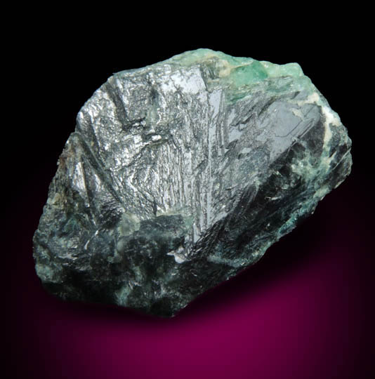 Chrysoberyl var. Alexandrite in Beryl var. Emerald from Carnaiba District, Bahia, Brazil