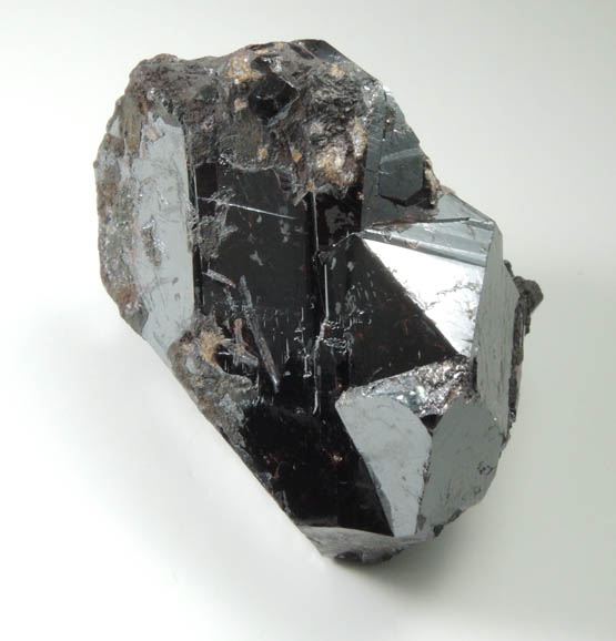 Rutile (twinned crystals) from Graves Mountain, 19.5 km east of Washington, Lincoln County, Georgia