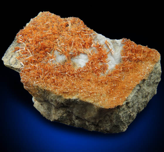 Vanadinite from Chalk Mountain Mine, Churchill County, Nevada