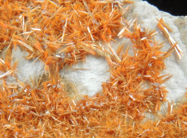 Vanadinite from Chalk Mountain Mine, Churchill County, Nevada