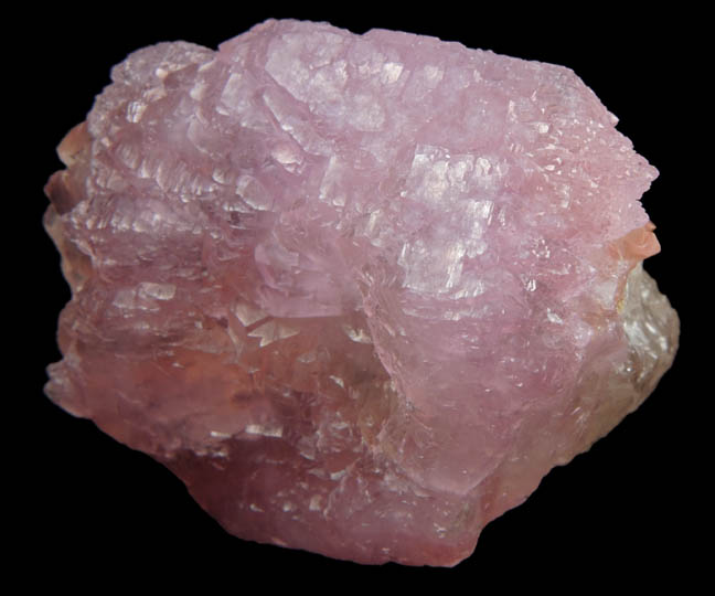 Quartz var. Rose Quartz crystals from Alto da Pitorra, Laranjeiras, Galilia, Minas Gerais, Brazil