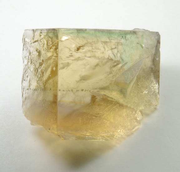 Fluorite with green phantom zone from Hilton Mine, Scordale, Middle Level, 4 km NE of Hilton, Cumbria, England