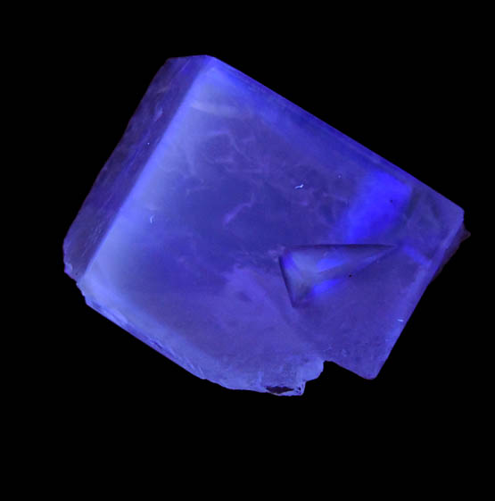 Fluorite with green phantom zone from Hilton Mine, Scordale, Middle Level, 4 km NE of Hilton, Cumbria, England