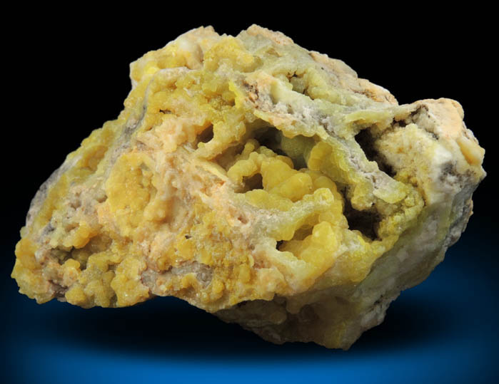 Smithsonite (cadmium-rich) from Sheshodonnell Mine, East Vein, County Clare, Ireland