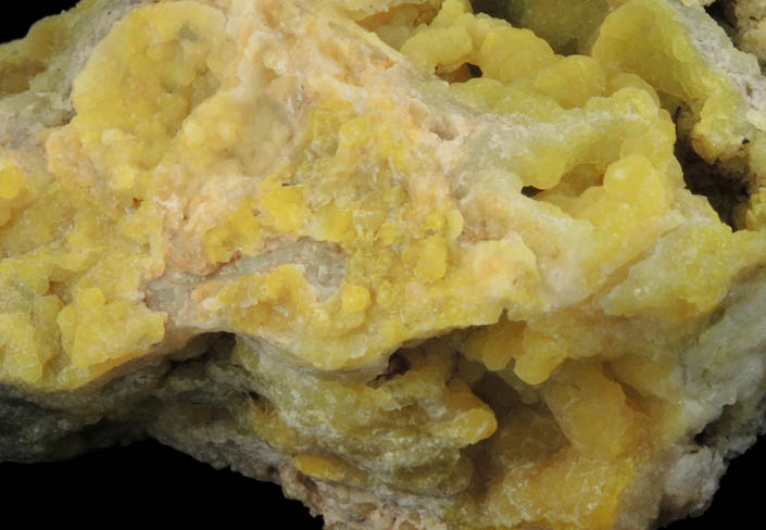 Smithsonite (cadmium-rich) from Sheshodonnell Mine, East Vein, County Clare, Ireland