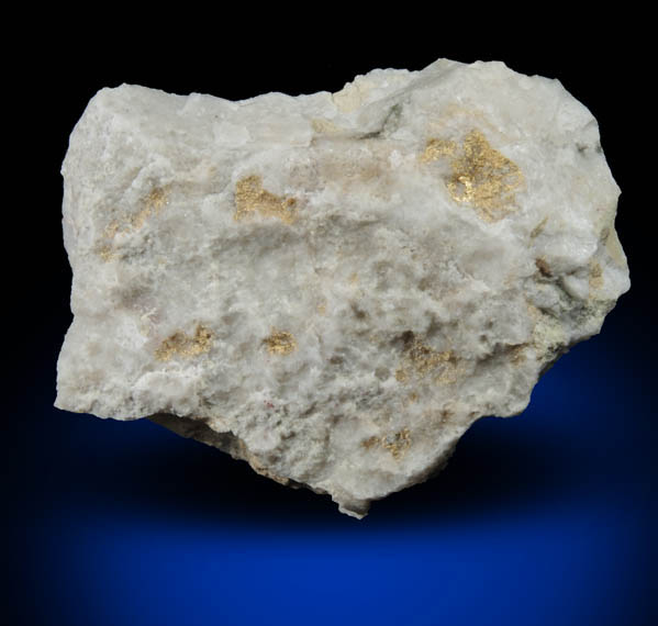 Gold on Quartz from Benlugmore, Bohaun, County Galway, Ireland