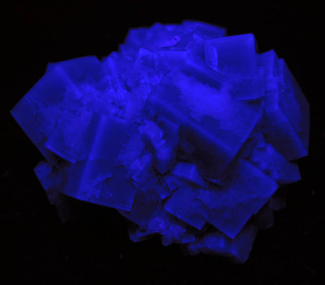 Fluorite on Sphalerite from Coalcleugh Flatts, Northumberland, England