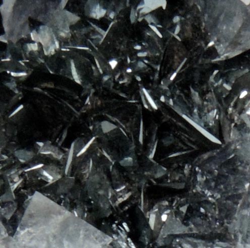 Hematite (specular) with Quartz from Florence Mine, Egremont, Cumbria, England