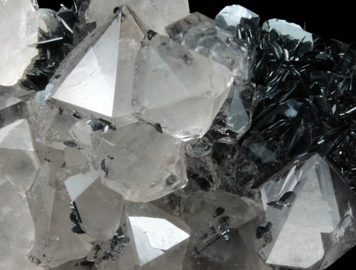 Hematite (specular) with Quartz from Beckermet Mine, Egremont, Cumbria, England