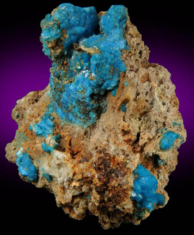 Liroconite from Wheal Gorland, Gwennap, Cornwall, England (Type Locality for Liroconite)