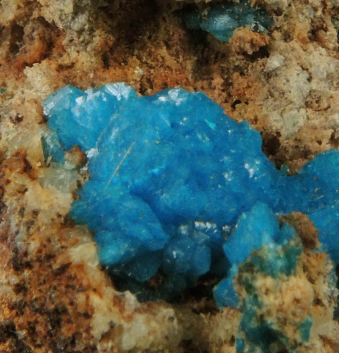 Liroconite from Wheal Gorland, Gwennap, Cornwall, England (Type Locality for Liroconite)