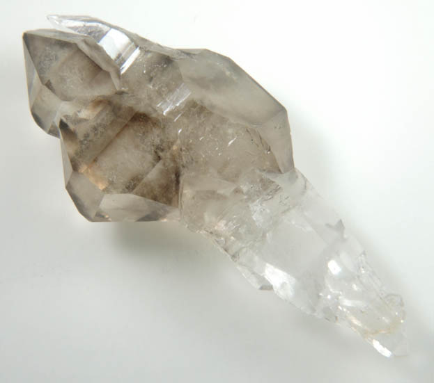 Quartz var. Smoky Scepter from Pedra Alta, Goiabeira, Minas Gerais, Brazil