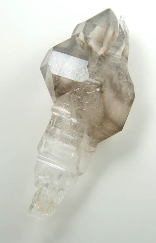 Quartz var. Smoky Scepter from Pedra Alta, Goiabeira, Minas Gerais, Brazil