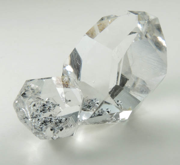 Quartz var. Herkimer Diamonds from Middleville, Herkimer County, New York