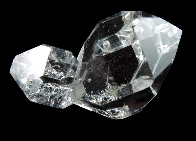 Quartz var. Herkimer Diamonds from Middleville, Herkimer County, New York