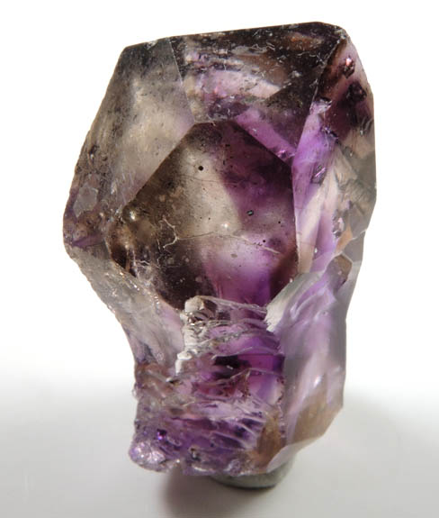 Quartz var. Smoky-Amethyst Quartz from Tafelkop, Goboboseb Mountains, 27 km west of Brandberg Mountain, Erongo region, Namibia