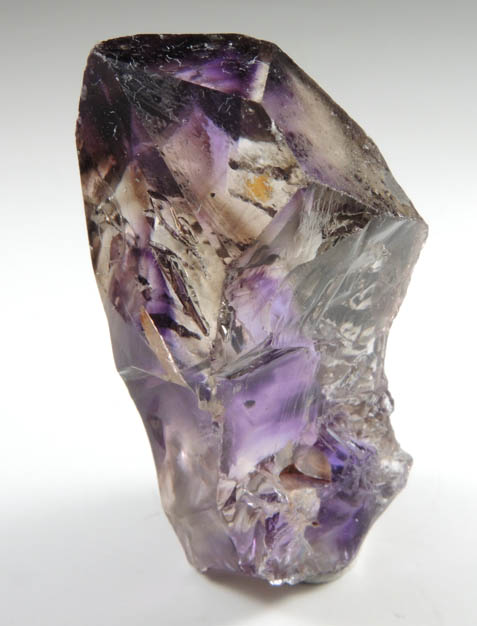 Quartz var. Smoky-Amethyst Quartz from Tafelkop, Goboboseb Mountains, 27 km west of Brandberg Mountain, Erongo region, Namibia