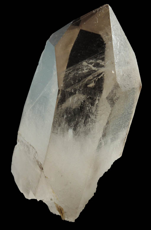 Quartz var. Smoky Quartz (Dauphin Law Twins) from Pedra Alta, Goiabeira, Minas Gerais, Brazil