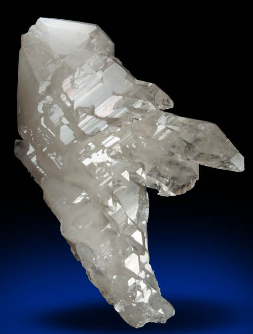 Quartz var. Smoky Quartz (parallel crystals) from Pedra Alta, Goiabeira, Minas Gerais, Brazil