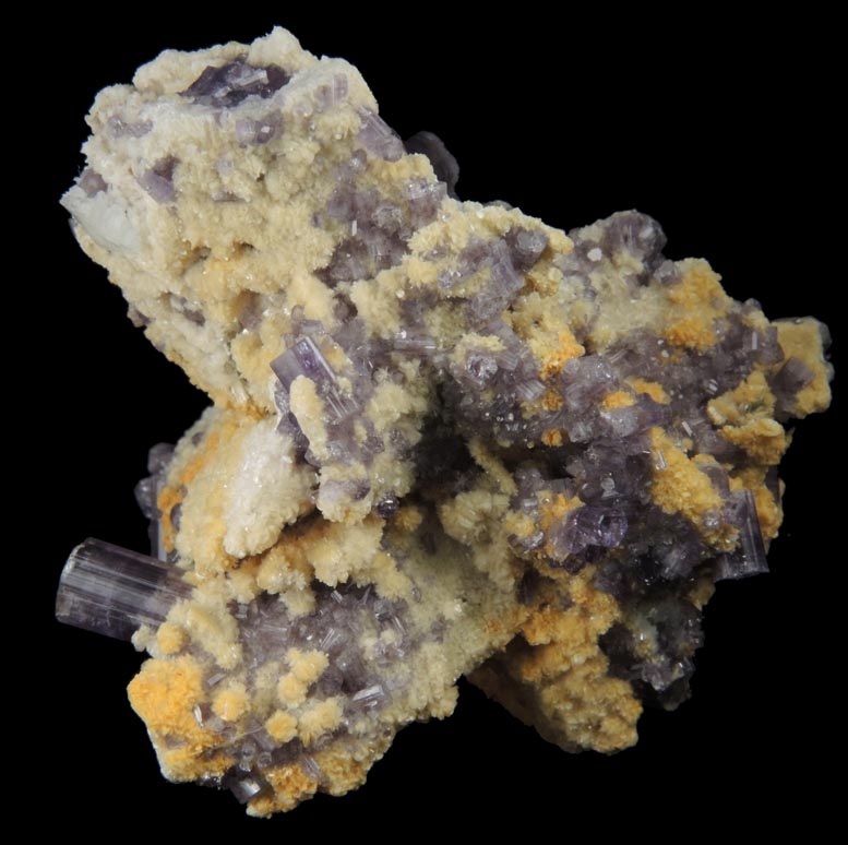 Fluorapatite with Bertrandite from Lavra da Golconda, near Governador Valadares, Minas Gerais, Brazil