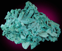 Chrysocolla pseudomorph after Gypsum or Azurite from Ray Mine, Mineral Creek District, Pinal County, Arizona