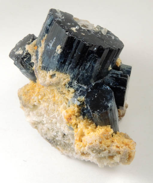 Fluorapatite with Bertrandite from Lavra da Golconda, near Governador Valadares, Minas Gerais, Brazil