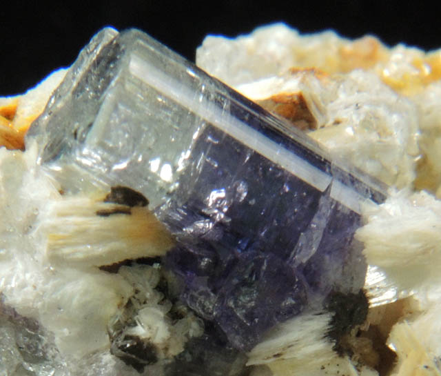 Fluorapatite with Bertrandite from Lavra da Golconda, near Governador Valadares, Minas Gerais, Brazil