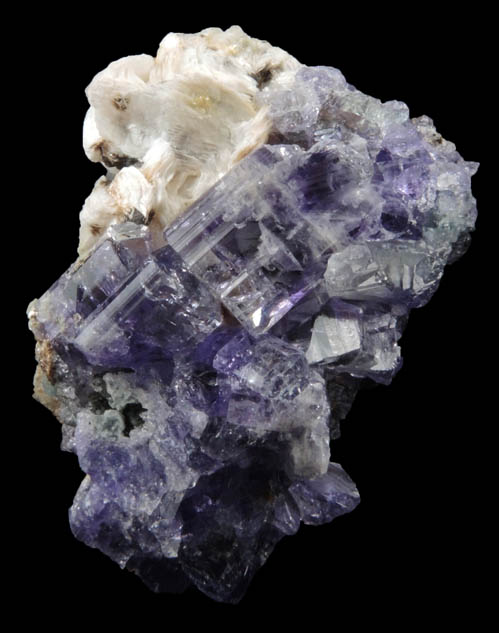 Fluorapatite with Bertrandite from Lavra da Golconda, near Governador Valadares, Minas Gerais, Brazil