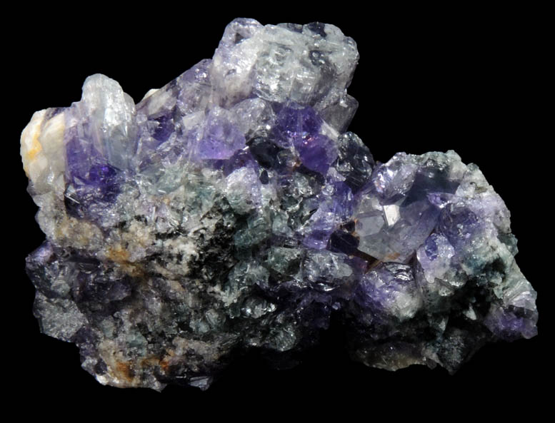 Fluorapatite with Bertrandite from Lavra da Golconda, near Governador Valadares, Minas Gerais, Brazil